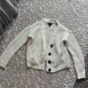 Childs Cream Cardigan Sweater